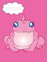Unicorn Frog Composition Notebook: 150 page, Wide Rule Writing Notebook
