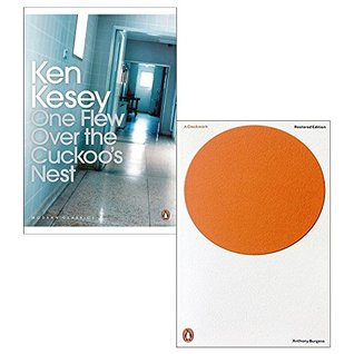 One flew over the cuckoos nest and a clockwork orange 2 books collection set