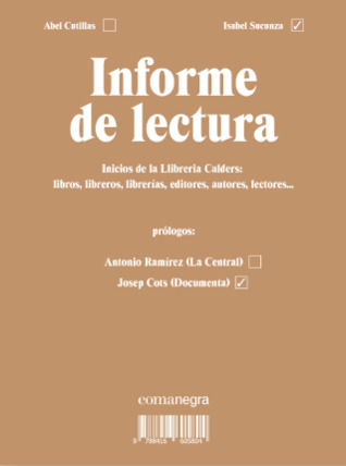Informe de lectura (Paperback)