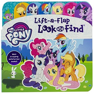 My Little Pony Lift-a Flap Look and Find Board Book (Paperback)