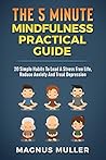 Book cover for The 5 Minute Mindfulness Practical Guide: 20 Simple Habits To Lead A Stress Free Life, Reduce Anxiety And Treat Depression (The 5 Minute Self Help Series Book 3)