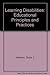 Learning Disabilities: Educational Principles and Practices