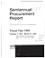 NASA Procurement Report, Fy...