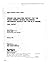 Design and Analysis Report ...