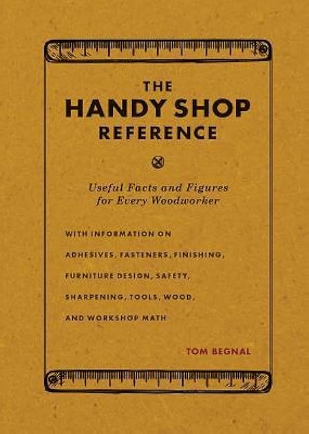 The Handy Shop Reference: Useful Facts and Figures for Every Woodworker