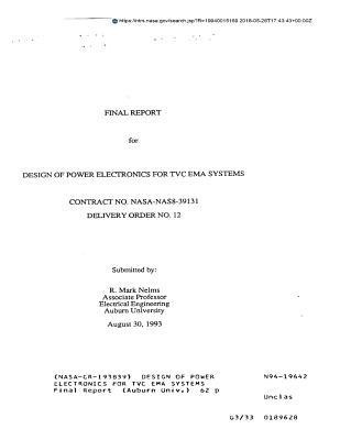 Design of Power Electronics for Tvc Ema Systems
