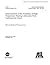 Demonstration of the Feasib...