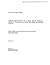 Design Considerations for a...