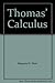 Calculus (Finney & Thomas: ...