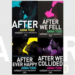 After Series Anna Todd Collection 4 Books Set: After / After We Collided / After We Fell / After Ever Happy (Paperback)