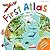 First Atlas-Travel the World with this Brightly Colored Atlas-Includes over 20 Maps and a World Map Poster