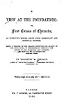 A View at the Foundations by Woodbury Melcher Fernald