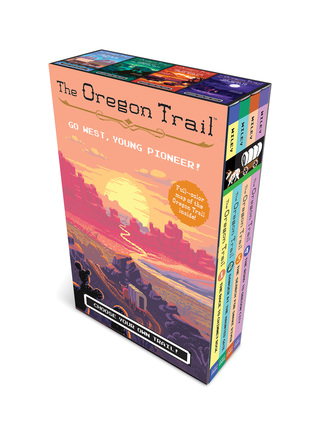 The Oregon Trail 4-Book Paperback Box Set Plus Poster Map (Paperback)