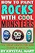 How To Paint Rocks With Cool Monsters  by Krystal Hart