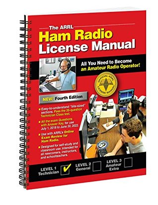 The ARRL Ham Radio License Manual Spiral - Easy Amateur Technician Operators Study Guide - With Sample Test Questions (Spiral-bound)