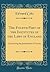 The Fourth Part of the Institutes of the Laws of England: Concerning the Jurisdiction of Courts (Classic Reprint)