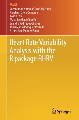 Heart Rate Variability Analysis with the R package RHRV (Use R!)