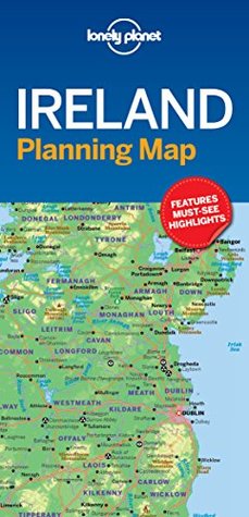 Lonely Planet Ireland Planning Map (Map)
