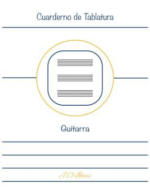 Cuaderno De Tablatura Guitarra Guitarra 6 Cuerdas By J Ortiz