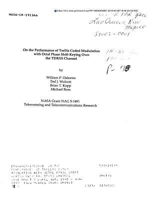On the Performance of Trellis Coded Modulation with Octal Phase Shift Keying Over the Tdrss Channel