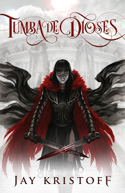 Portada de Tumba de dioses, de Jay Kristoff