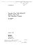 Results of the 1990 Nasa/Jp...