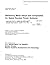 Refractory Metal Alloys and...