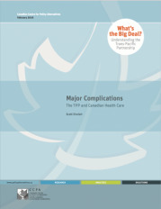 Major Complications: The TPP and Canadian Health Care