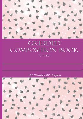 Griddes Composition Notebook 7.2" x 10.1": 100 Sheets (200 Pages)