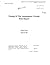Testing of the Anemometer C...