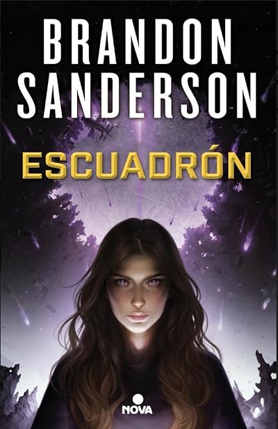 Portada de Escuadrón, de Brandon Sanderson