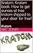 Kratom: How to get free kra...
