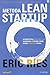 Metoda Lean Startup by Eric Ries
