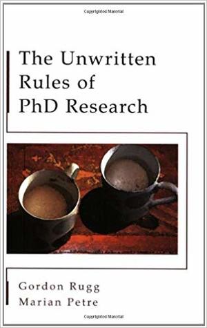 The Unwritten Rules of Ph.D. Research (Paperback)
