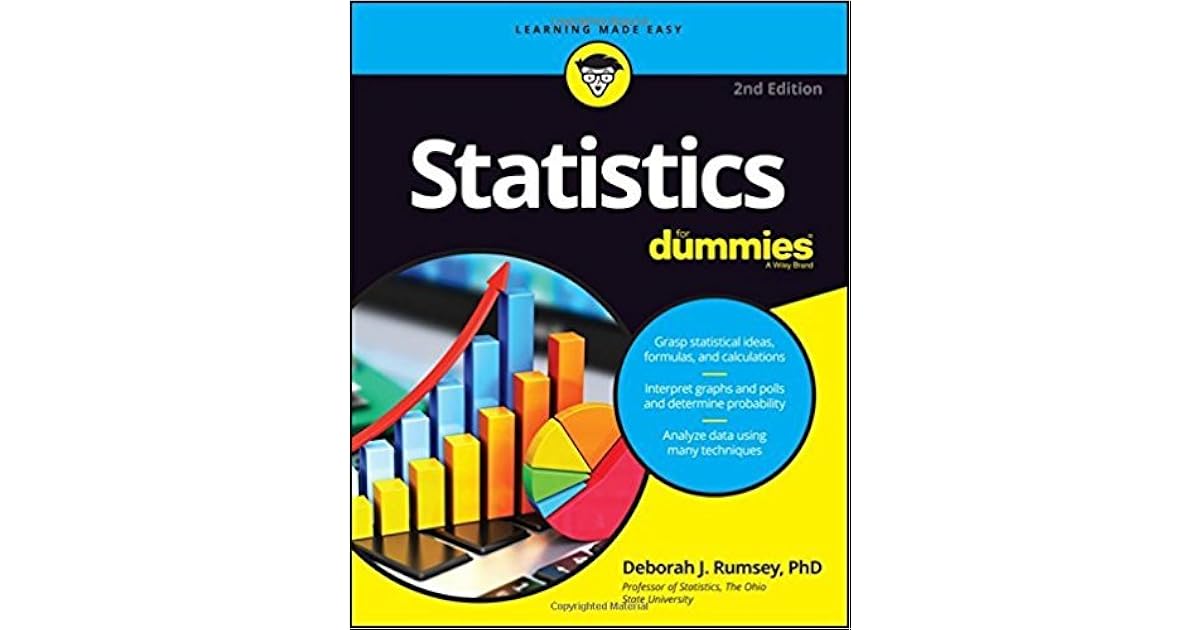 Statistics for Dummies, 2nd Edition by Deborah J. Rumsey