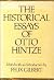 The Historical Essays of Otto Hintze