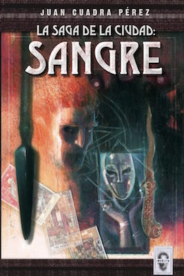 Portada de Sangre, de Juan A. Cuadra Pérez
