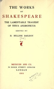 The Lamentable Tragedy of Titus Andronicus