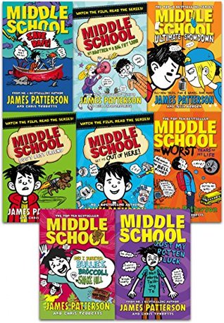 James Patterson Middle School Collection 8 Books Set (Paperback)