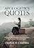 Apologetics Quotes: Words T...