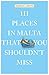 111 Places in Malta That You Shouldn't Miss by Fabrizio Ardito