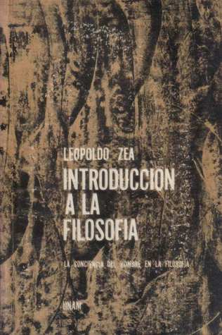 Introducción a la filosofía. La conciencia del hombre en la filosofía