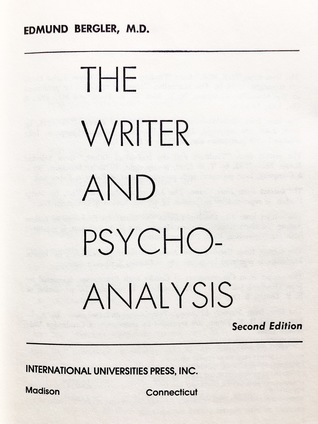 The Writer and Psychoanalysis