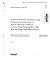 Analytical Prediction and E...