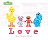 Love: from Sesame Street - A Heartwarming New York Times Bestseller with Elmo and Friends! (Sesame Street Scribbles)