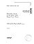 Fluctuation Spectra in the ...