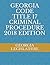 GEORGIA CODE TITLE 17 CRIMI...