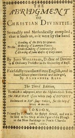 The Abridgment of Christian Divinitie (Unknown Binding)