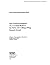 Spin-Tunnel Investigation o...