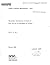 Preliminary Investigation o...